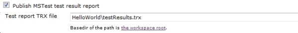 JenkinsPublishMSTestResultsOption